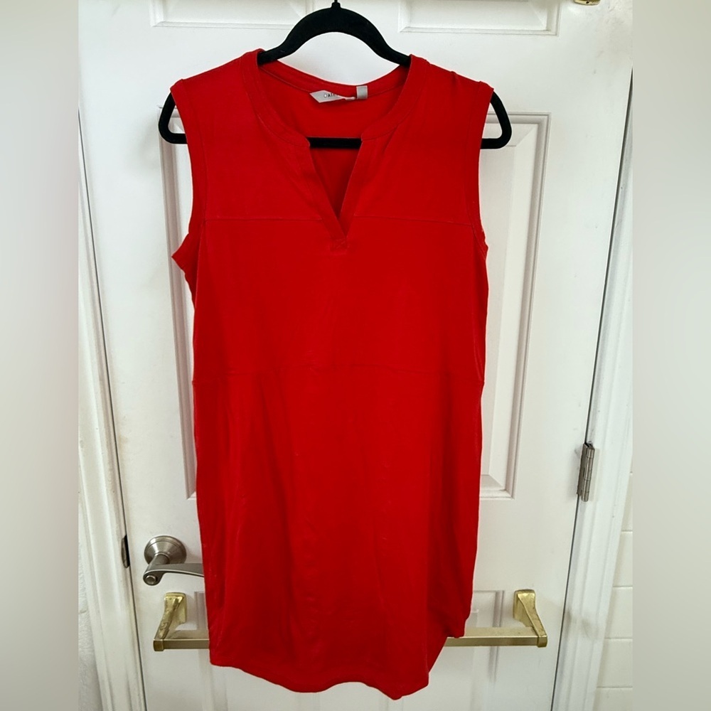 Athleta Red Sleeveless Dress